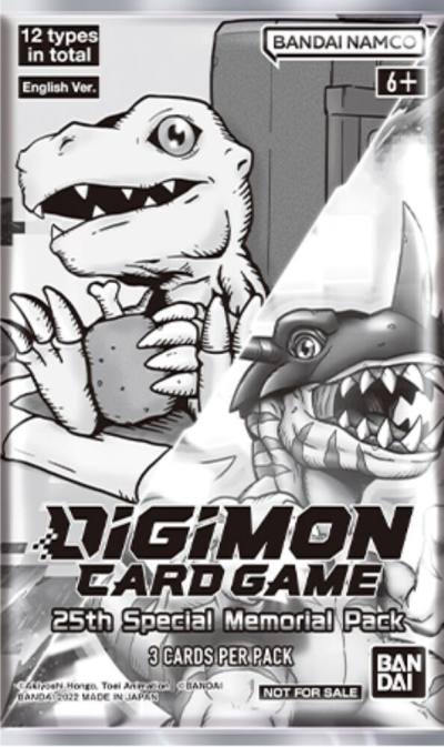 25th Special Memorial Pack  Xros Encounter Digimon card