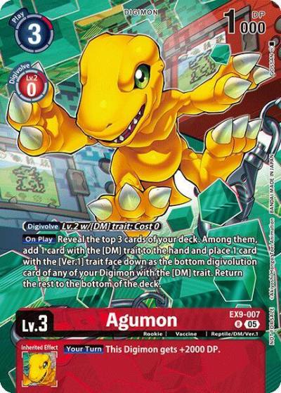 Agumon Digital Monster Day Commemoration Event Participant EX9-007 R Digimon Promotion Cards Digimon card