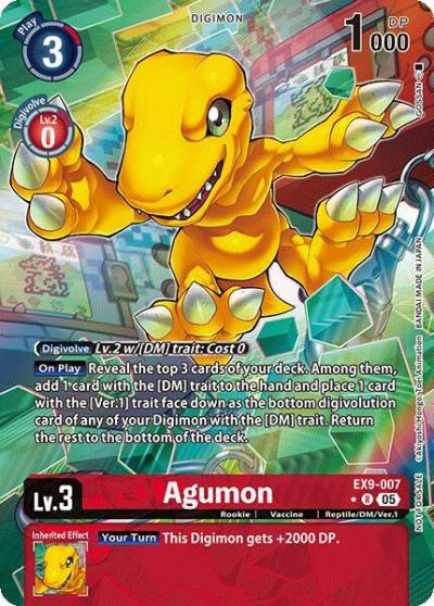 Agumon Digital Monster Day Commemoration Event Winner EX9-007 R Digimon Promotion Cards Digimon card