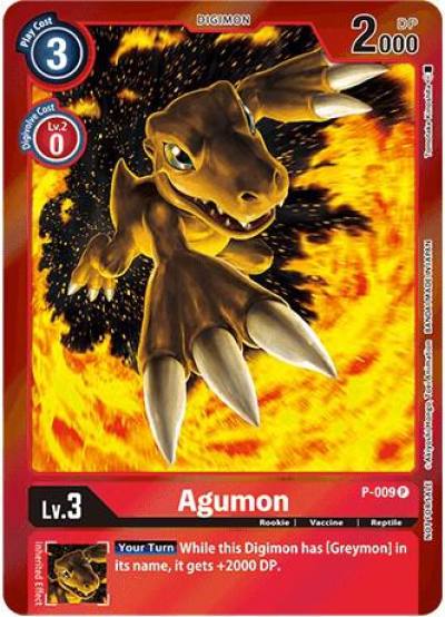 Agumon Gift Box 2022 P-009 P Digimon Promotion Cards Digimon card