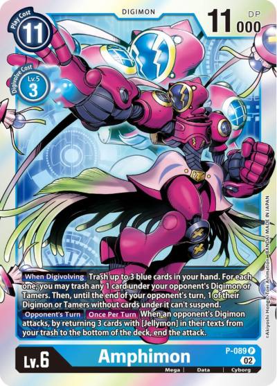Amphimon P-089 P Digimon Promotion Cards Digimon card