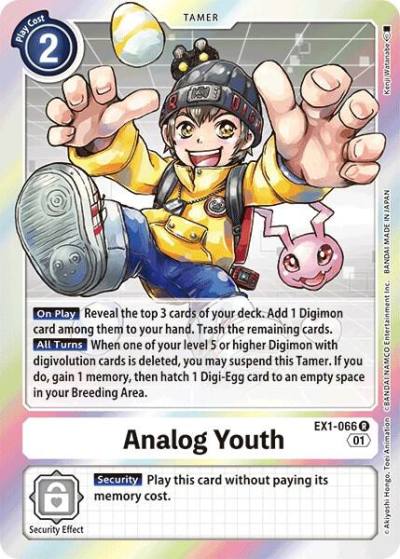 Analog Youth EX1-066 R Classic Collection Digimon card