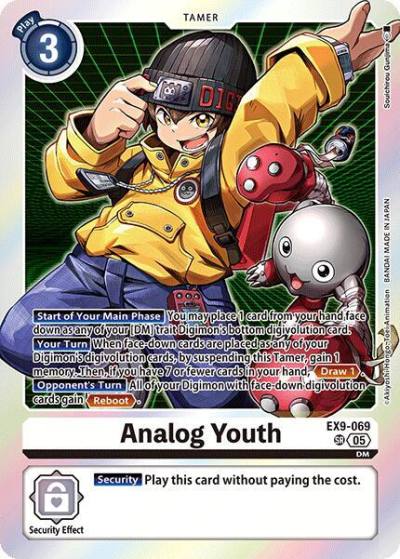 Analog Youth EX9-069 SR Versus Monsters Digimon card