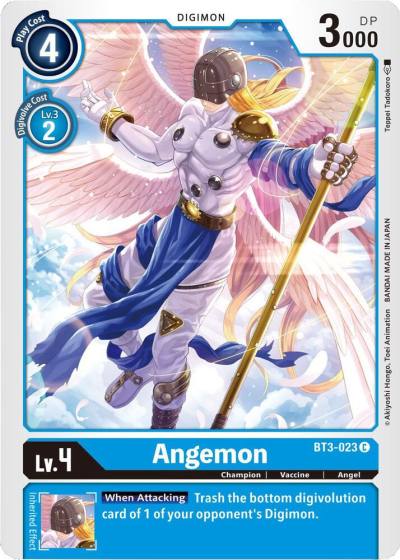 Angemon BT3-023 C Release Special Booster 1.5 Digimon card
