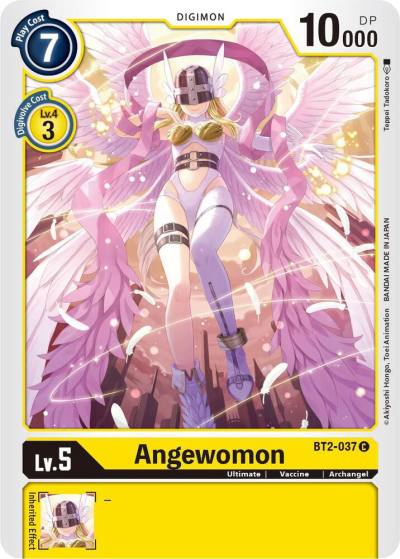 Angewomon BT2-037 C Release Special Booster 1.5 Digimon card