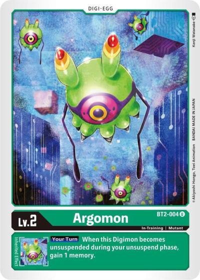 Argomon BT2-004 U Release Special Booster 1.5 Digimon card