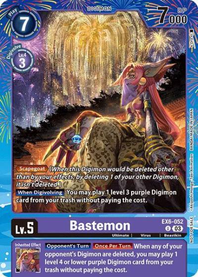 Bastemon Regulation Battle Vol 2 EX6-052 U Digimon Promotion Cards Digimon card
