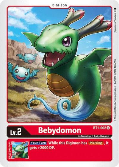 Bebydomon BT1-002 U Release Special Booster 1.0 Digimon card