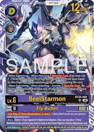 BeelStarmon // Fly Bullet BT25-085 Dual Revolution Digimon card