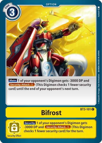 Bifrost BT3-101 C Release Special Booster 1.5 Digimon card
