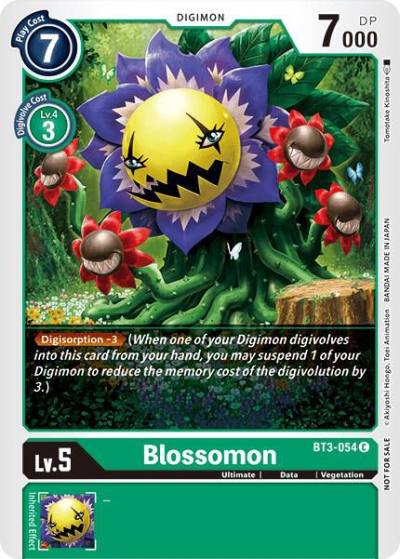 Blossomon Tamer Party Vol 5 Promo BT3-054 C Release Special Booster 1.0 Digimon card