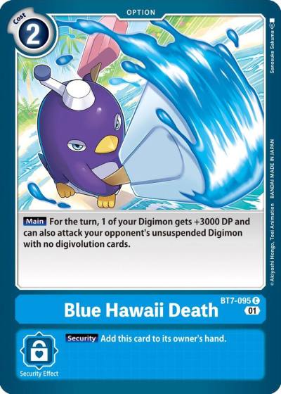 Blue Hawaii Death BT7-095 C Next Adventure Digimon card