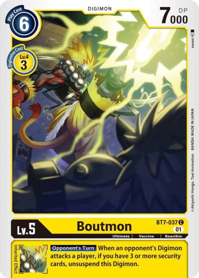 Boutmon BT7-037 C Next Adventure Digimon card
