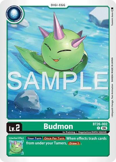 Budmon BT26-002 C Timeless Bonds Digimon card
