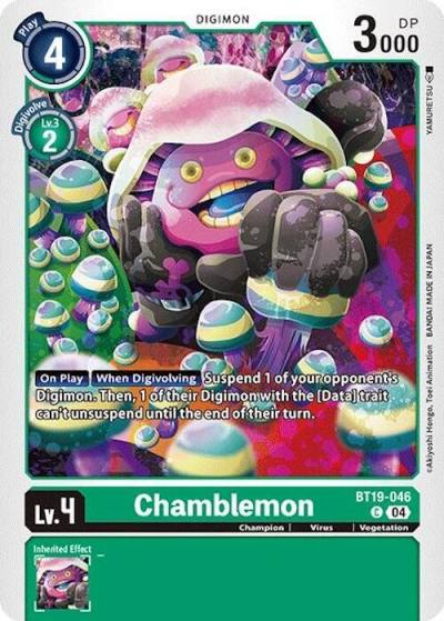 Chamblemon BT19-046 C Release Special Booster 2.0 Digimon card