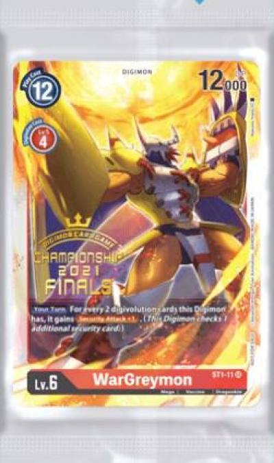Championship 2021 Finals Event Pack Alt Art Gold Stamp Set  Digimon Promotion Cards Digimon card