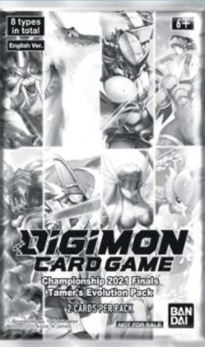Championship 2021 Finals Tamers Evolution Pack  Digimon Promotion Cards Digimon card