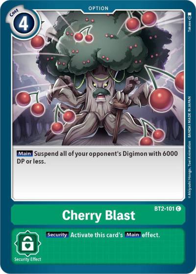 Cherry Blast BT2-101 C Release Special Booster 1.5 Digimon card