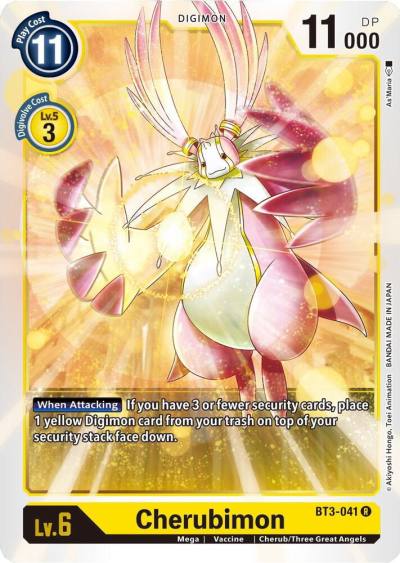 Cherubimon BT3-041 R Release Special Booster 1.5 Digimon card