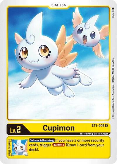 Cupimon BT1-006 R Release Special Booster 1.0 Digimon card