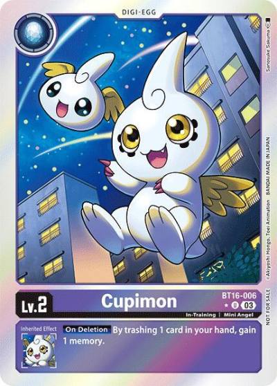 Cupimon Box Promotion Pack Beginning Observer BT16-006 U Beginning Observer Digimon card