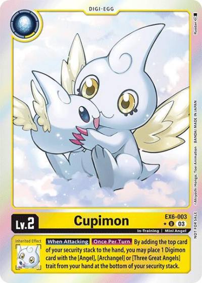 Cupimon Box Promotion Pack Infernal Ascension EX6-003 U Infernal Ascension Digimon card