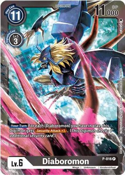 Diaboromon Gift Box 2022 P-016 P Digimon Promotion Cards Digimon card