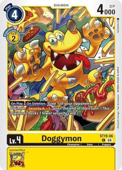 Doggymon ST19-06 C Starter Deck 19: Fable Waltz Digimon card