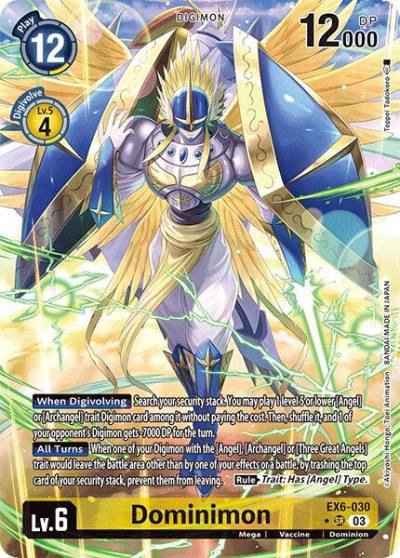 Dominimon Alternate Art EX6-030 SR Infernal Ascension Digimon card
