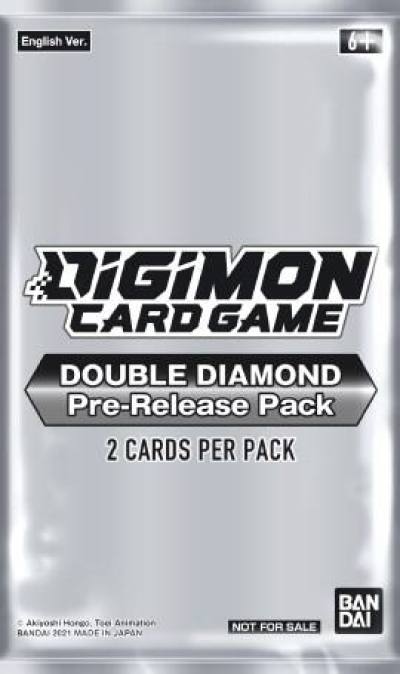 Double Diamond Pre Release Pack Double Diamond Pre-Release Cards Digimon card