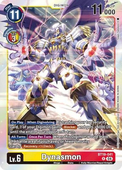 Dynasmon BT19-041 R Release Special Booster 2.0 Digimon card