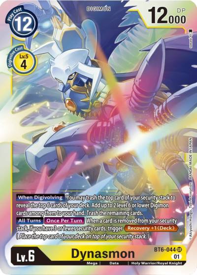 Dynasmon BT6-044 SR Double Diamond Digimon card