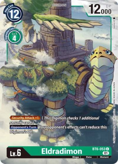 Eldradimon BT6-053 C Double Diamond Digimon card
