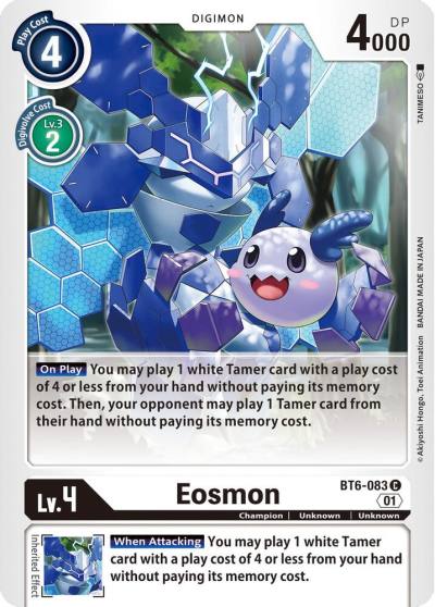 Eosmon BT6-083 C Double Diamond Digimon card
