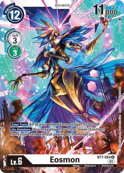 Eosmon BT7-084 U Next Adventure Digimon card