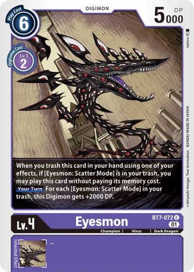 Eyesmon BT7-072 C Next Adventure Digimon card