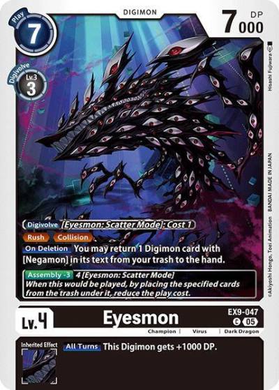 Eyesmon EX9-047 C Versus Monsters Digimon card
