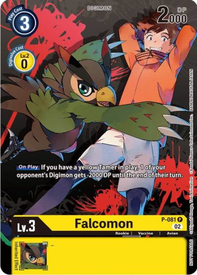 Falcomon Tamer Party Vol7 P-081 P Digimon Promotion Cards Digimon card