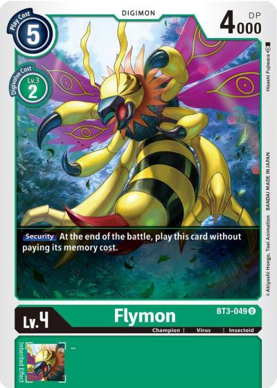 Flymon BT3-049 U Release Special Booster 1.5 Digimon card