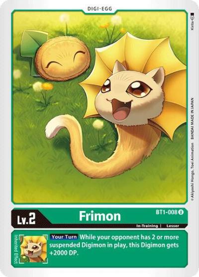 Frimon BT1-008 U Release Special Booster 1.0 Digimon card