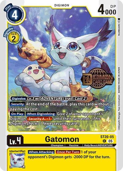 Gatomon ST20-05 C Starter Deck 20: Protector of Light Release Event Cards Digimon card