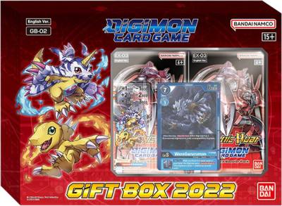 Gift Box 2022 Guilmon and Impmon  Draconic Roar Digimon card