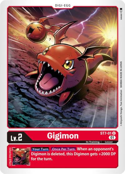 Gigimon ST7-01 U Starter Deck 07: Gallantmon Digimon card