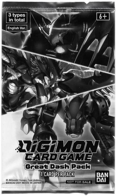 Great Dash Pack  Digimon Promotion Cards Digimon card