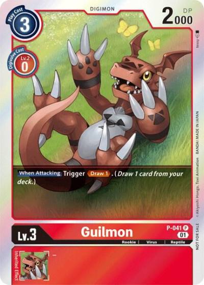 Guilmon P-041 P Digimon Promotion Cards Digimon card