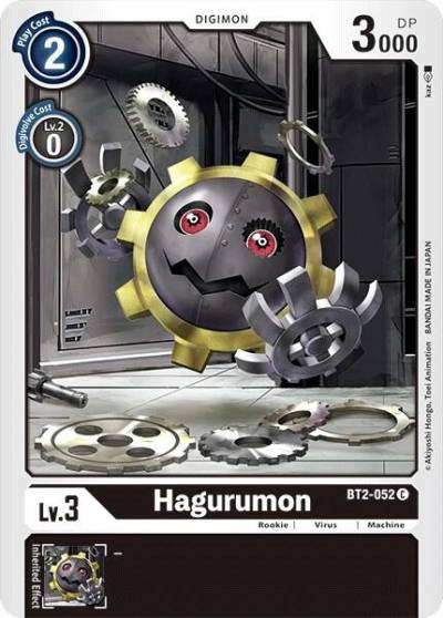Hagurumon BT2-052 C Release Special Booster 1.0 Digimon card