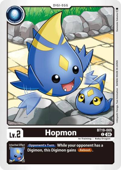 Hopmon BT19-005 C Release Special Booster 2.5 Digimon card
