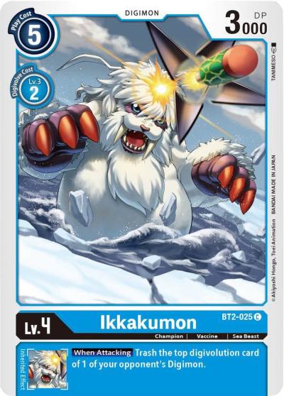 Ikkakumon BT2-025 C Release Special Booster 1.5 Digimon card