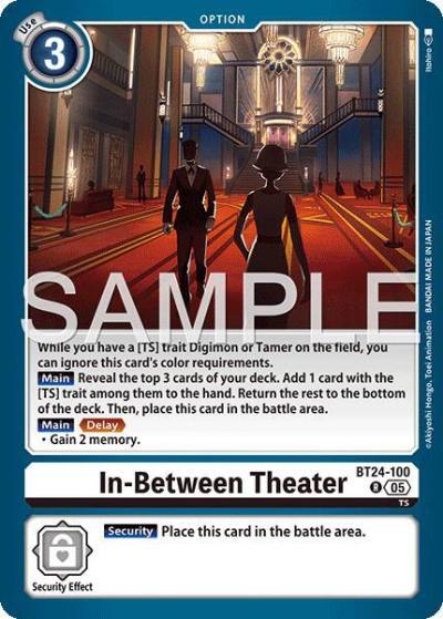 In-Between Theater BT24-100 Time Stranger Digimon card