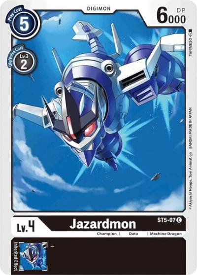 Jazardmon ST5-07 C Starter Deck 05: Machine Black Digimon card